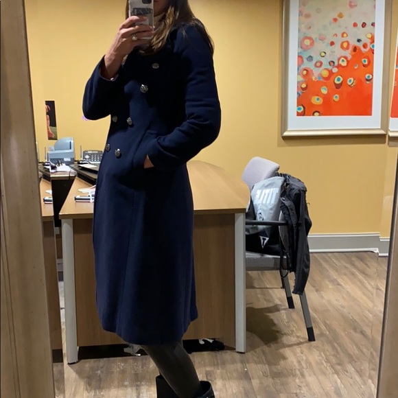 NWT banana republic wool dress coat - Picture 4 of 9